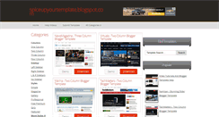 Desktop Screenshot of bestbloggertemplates.net